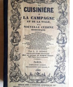 [AUDOT, Louis Eustache] :  « La cuisinière de la campagne et de la ville, ou la nouvelle cuisine économique   » 