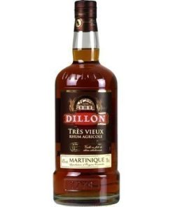 DILLON ; Très vieux rhum agricole Martinique VSOP 70 cl