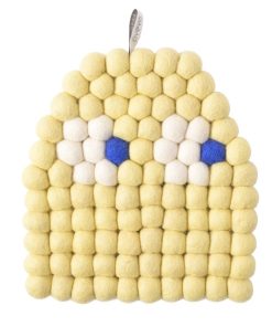 Dessous De Plat Pacman Jaune