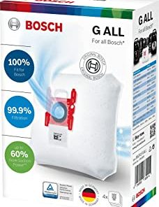 Bosch BBZ41FGALL Sacs Aspirateurs G ALL 5 L, Blanc