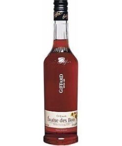 GIFFARD ; Crème fraise des bois 16% 70 cl