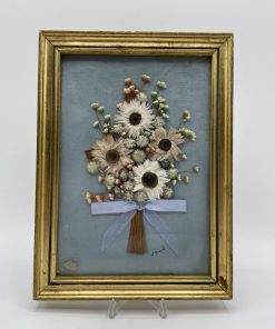 Fleurs séchées encadrées