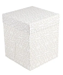Boite layer cake carton colorée 25.4 x 25.4 x 30.5 cm