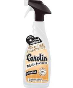 Nettoyant au savon noir 650 ml Carolin