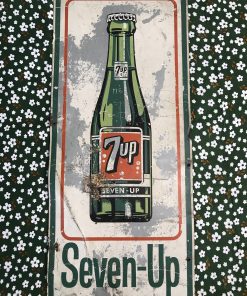 Plaque Seven up années 40