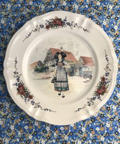Grand plat Obernai Sarreguemines