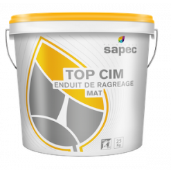 TOP CIM Enduit de ragréage – Blanc mat 25KG