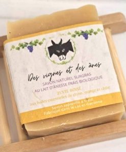 Savon au lait d&rsquo;ânesse – Zeste boisé